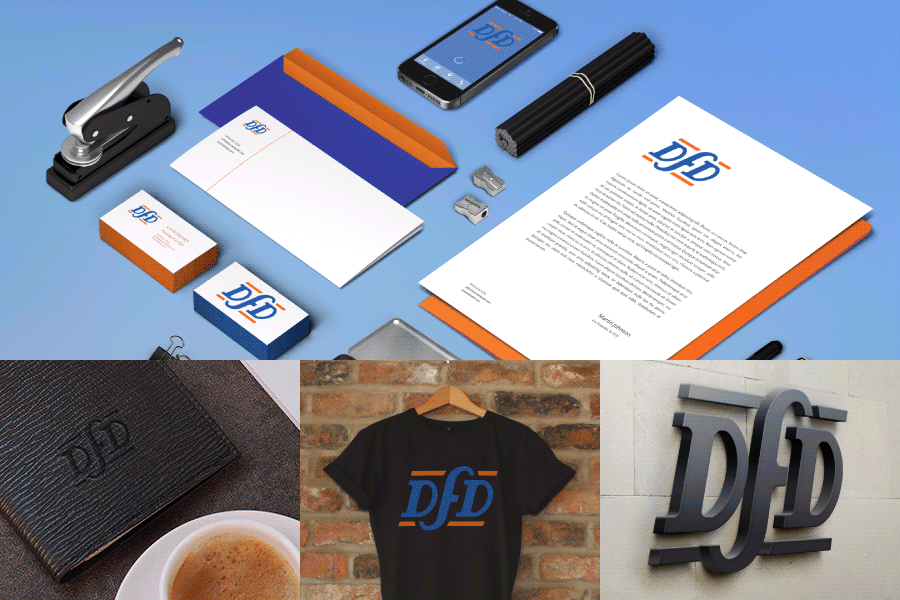 dfdlogo mockups