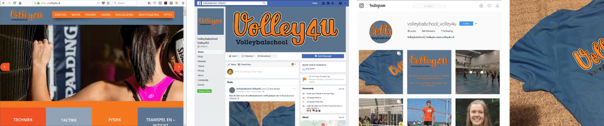 Volley4U gebruik