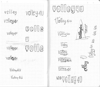 Volley4U schetsen klein